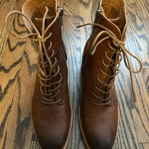 Frye Lace-Up Boots